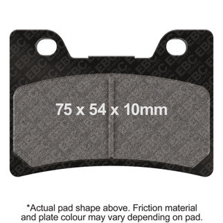 EBC 92-93 Yamaha FZR 1000 EX UP Front Left/Right FA-SFA-X Brake Pads