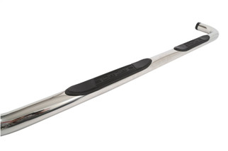 Dee Zee 14-18 Chevrolet Silverado Tubes - 3In Round Stainless Polished CrewCab