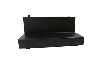 Dee Zee Universal Tanks - Auxiliary L-Shape Black Steel