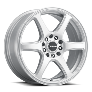 Raceline 146S Matrix 18x8in / 5x100/5x114.3 BP / 40mm Offset / 72.62mm Bore - Gloss Silver Wheel