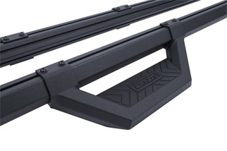 Dee Zee 99-23 Chevrolet/GMC/Dodge/Ford Full Size Truck Hex Cast -Super Cab Side Steps (Txt Blk)