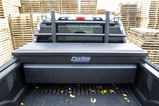 Dee Zee 17-23 Ford SuperDuty Cargo Management Cab Rack - Txt Blk