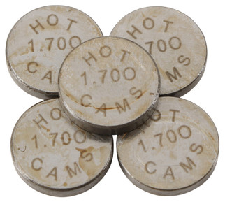 Hot Cams Shim Kits 1.700mm Thickness - 5 Pack