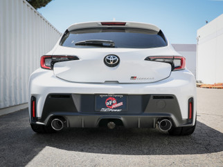 aFe 23-24 Toyota GR Corolla L3 1.6L (t) Gemini XV 3in to 2-1/2in Cat Back Exhaust w/ Polished Tips