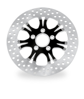 Performance Machine Disc/Carr 11.5in Heathen Front Left - Contrast Cut Platinum