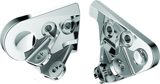 Kuryakyn Driver Peg Mounts GL1800 Chrome