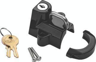 Kuryakyn Universal Helmet Lock 1-1/4-1-1/2 Black