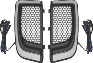 Kuryakyn Tracer Lower Fairing Grill Black