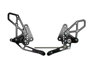 Vortex Racing 99-21 Suzuki GSX-R1300 R Hayabusa Rear Set- Black