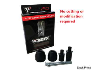 Vortex Racing 10-16 Ducati Monster 1200 V3 2.0 Frame Slider Kit- No Cut