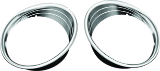 Kuryakyn Driving Light Bezels Indian Chrome