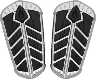 Kuryakyn Spear Floorboard Insert Passenger Indian Chrome
