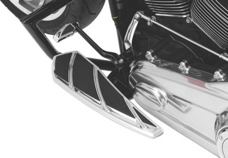 Kuryakyn Phantom Floorboards 18 and Up H-D Softails Chrome