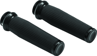 Kuryakyn Thresher Grips 18-Up Indian Models Black