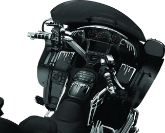 Kuryakyn ISO Grips For GL1800 With Heated Grips Chrome