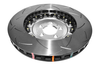 DBA 07-11 Audi S6 Front 5000 Series Slotted Rotor w/ Silver Hat