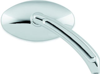 Bikers Choice 65-Up Chrome Oval Mirrors 65-Up Custom Pair