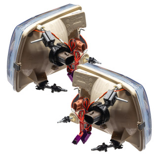 Oracle Lighting 01-11 Ford Ranger Pre-Assembled LED Halo Headlights -Red