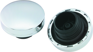 Bikers Choice 82-E96 Non-Vented High Top Gas Cap Left Side Fat Bob Screw In Type