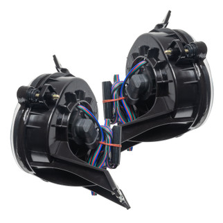 Oracle Lighting 02-05 Dodge Ram Pre-Assembled LED Halo Fog Lights -Blue