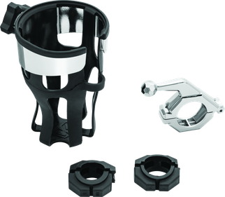 Kuryakyn Reflex Drink Holder With Bar Mount Universal Chrome