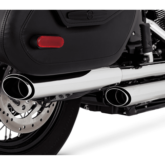 Vance & Hines 18-22 Harley-Davidson Softail Heritage Twin Slash PCX Slip-On Exhaust - Chrome
