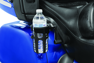 Kuryakyn Reflex Drink Holder 01-17 GL1800 Passenger Mount Black