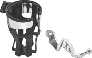 Kuryakyn Reflex Drink Holder 18 and Up GL1800 Passenger Mount Chrome