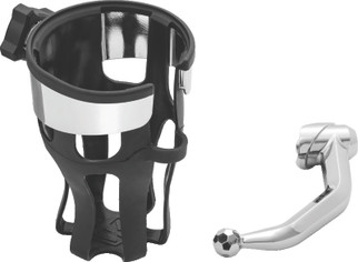 Kuryakyn Reflex Drink Holder Honda Goldwing DCT Handlebar Left Side Mount Chrome
