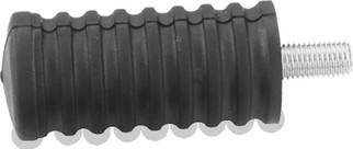 Bikers Choice 65-Up Black Rubber Shift Peg Replaces H-D 64611-65T 5/16-24 x 3/4 Stud