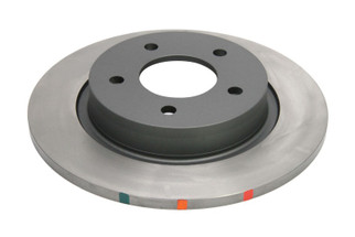 DBA 07-13 Mazda Mazdaspeed3 2.3L Rear 4000 Series Plain Rotor