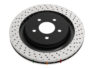 DBA 14-21 Volkswagen GTI (w/Perf Pkg 310mm Rear Disc) Rear 4000 Series Drilled Rotor