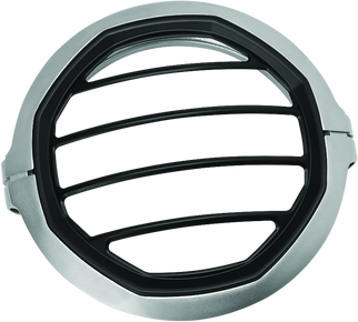 Kuryakyn Dillinger Headlight Trim 5-3/4 Sil
