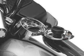 Kuryakyn Easy Fill Fuel Door Chrome