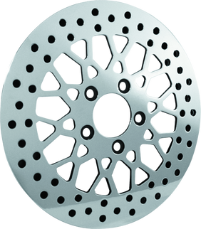 Bikers Choice 84-17 Big Twin/XL Front 11.5in Mesh Brake Rotor (Exc 08-17 Touring 06-17 Dyna)