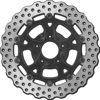 Performance Machine 11.8 X .20 Dominator Front - Black Ano