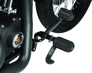 Kuryakyn Heavy Industry Brake Pedal Pad FX Models Satin Black