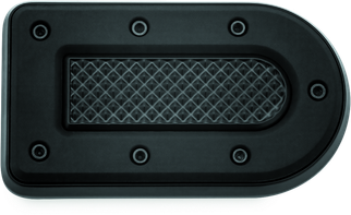Kuryakyn Heavy Industry Brake Pedal Pad FL Models Satin Black