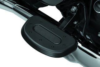 Kuryakyn Heavy Industry Passenger Floorboards Touring Models Black