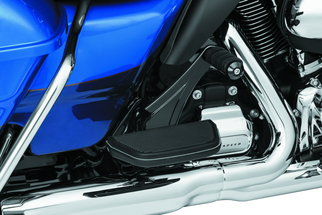 Kuryakyn Adjustable Passenger Pegs With ISO Small Pegs 10 and Up Black