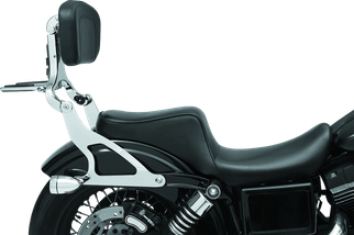 Kuryakyn Fixed Mounts Multi-Purpose Driver/Passenger Backrest 06-17 Dyna Models Chr (No Mount)