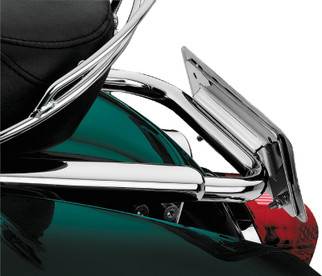 Kuryakyn Laydown License Plate Holder 97-08 Touring Chrome