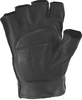Kuryakyn Leather By River Road Tucson Shorty Gloves Black - Small