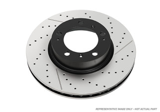DBA 15-15 Mercedes-Benz C300 (w/Sport Package) Front Street Series OE Drilled & Slotted Rotor