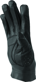 Kuryakyn Leather By River Road Tucson Leather Perforated Gloves Black Womens - Small