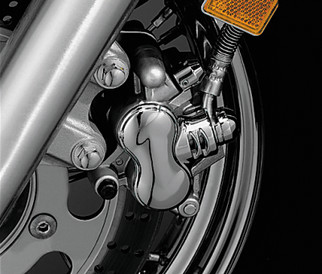 Kuryakyn Front Caliper Cover Metric Chrome