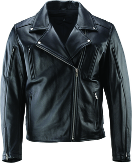 Kuryakyn Leather By River Road Ironclad Classic Leather Jacket Black - Medium