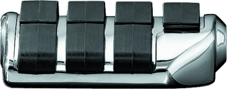 Kuryakyn Dually ISO Peg Without Adapters Chrome (Pair)