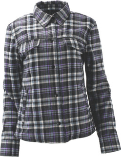 Kuryakyn Leather By River Road Cameo Flannel Moto Shirt Womens - 2XL