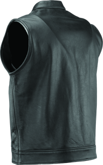 Kuryakyn Leather By River Road Vandal Club Vest Black - Small